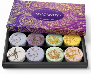 swcandy bath bombs/shower steamers gift set