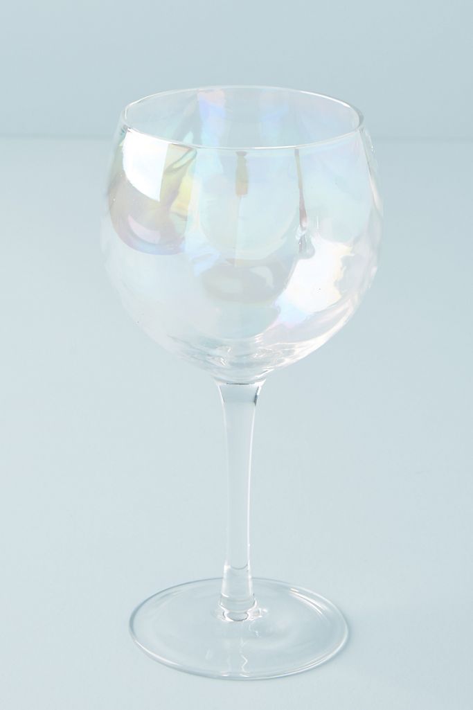Iridescent Wine Glass