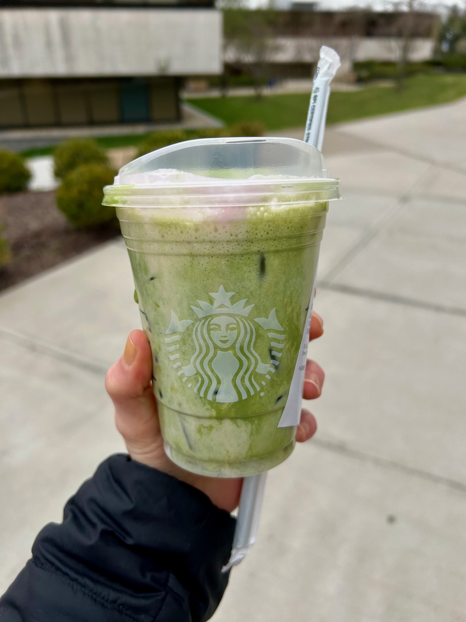 starbucks cherry matcha latte 2025