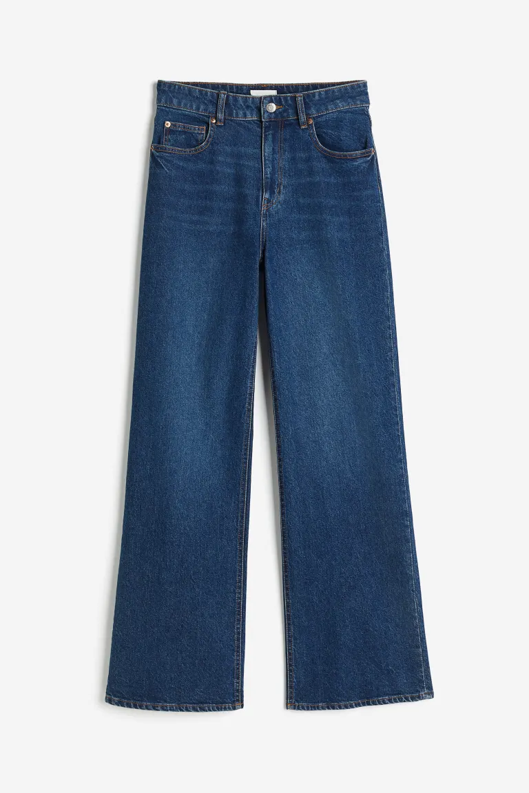 H&M Wide High Jeans product shot