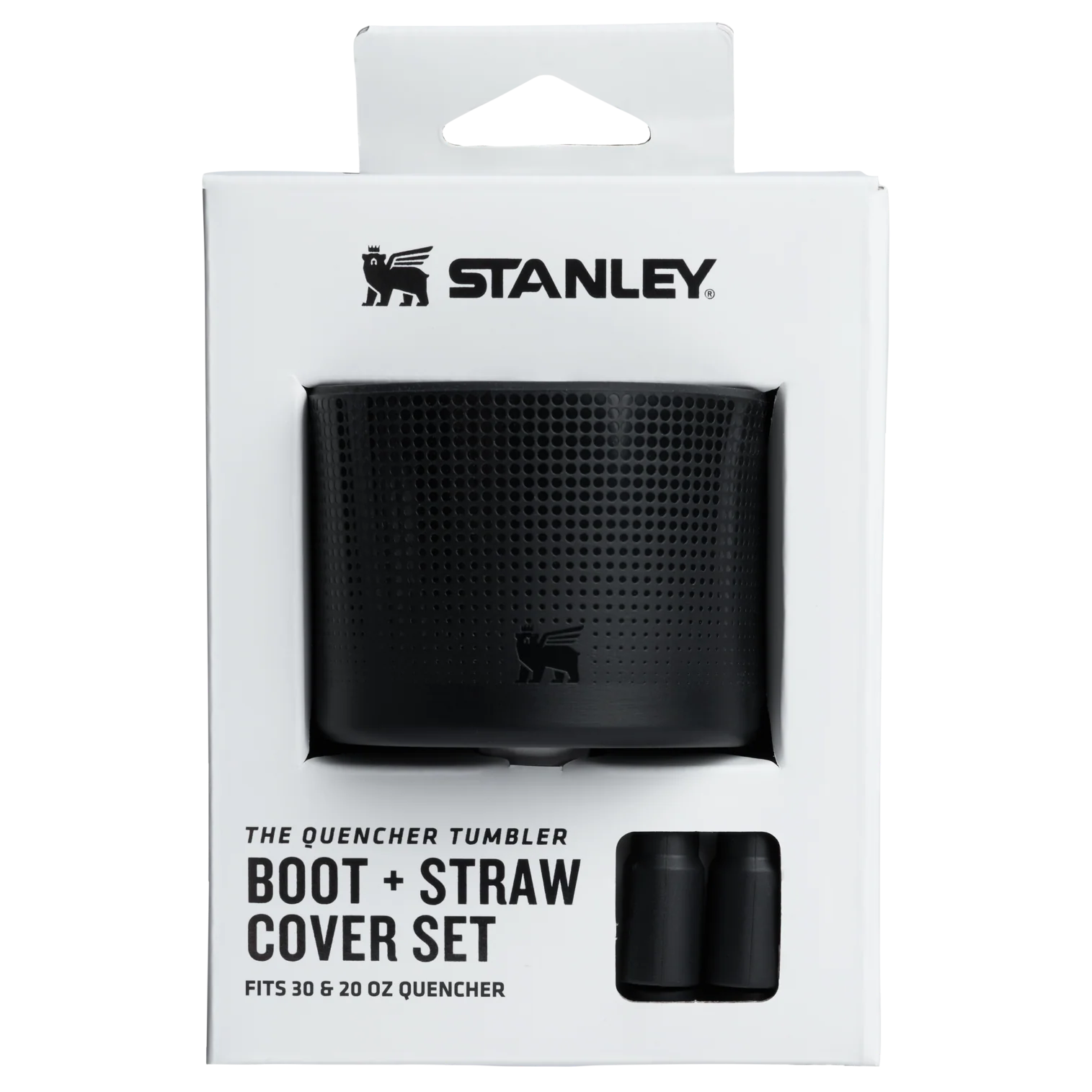 Black Stanley Quencher Boot and Straw Cover Set | 30 OZ & 20 OZ