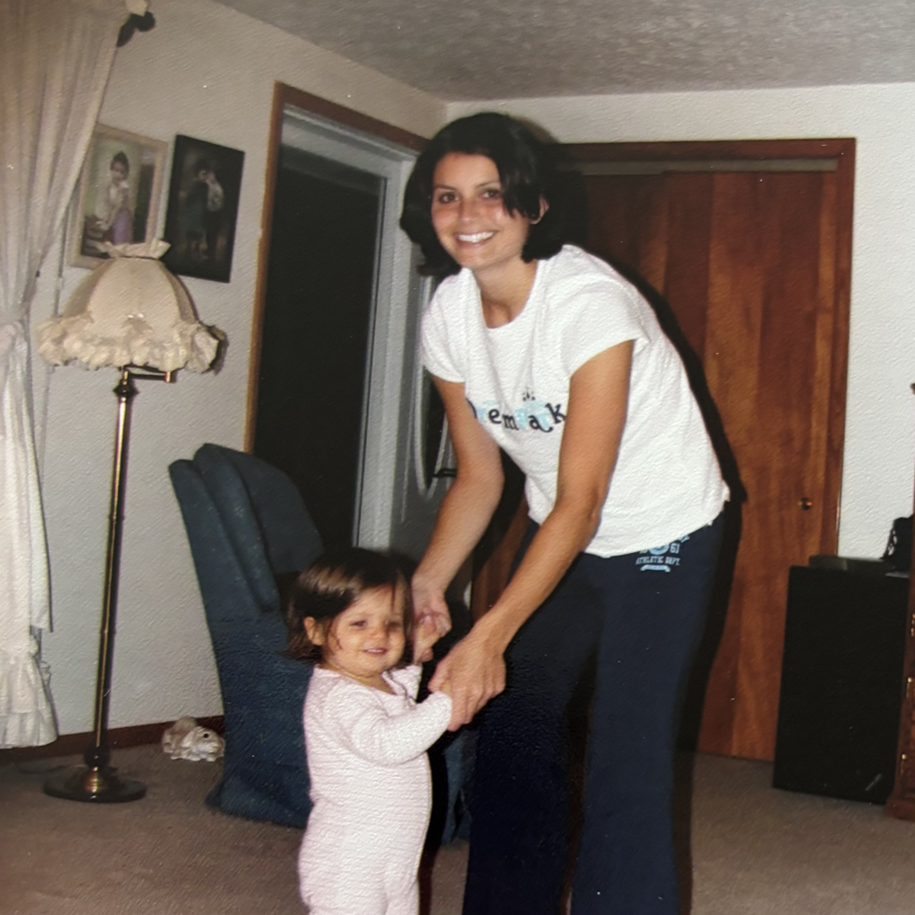 photo of a woman with a baby