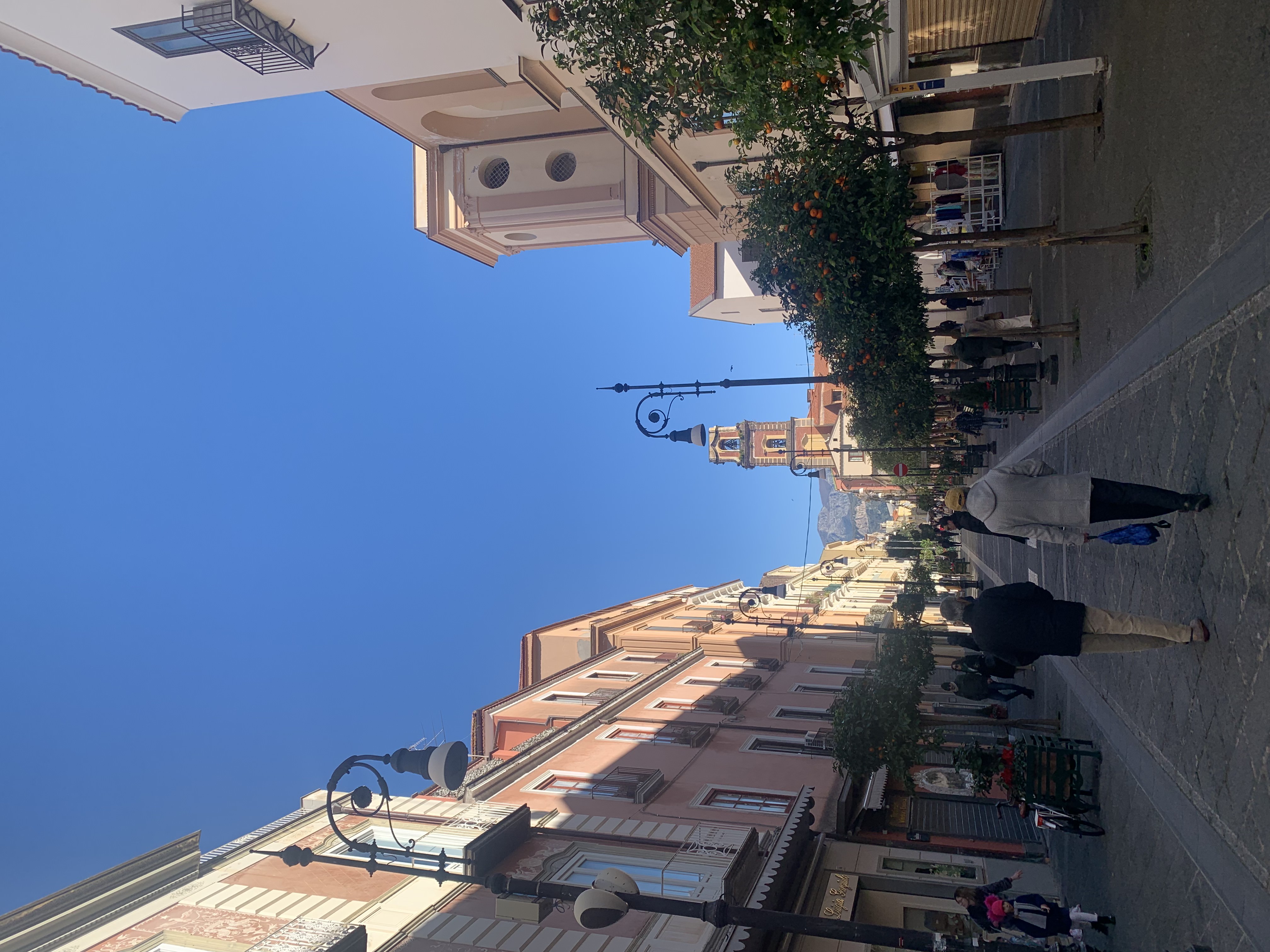 Image of Corso Italia, the main street in Sorrento, Italy