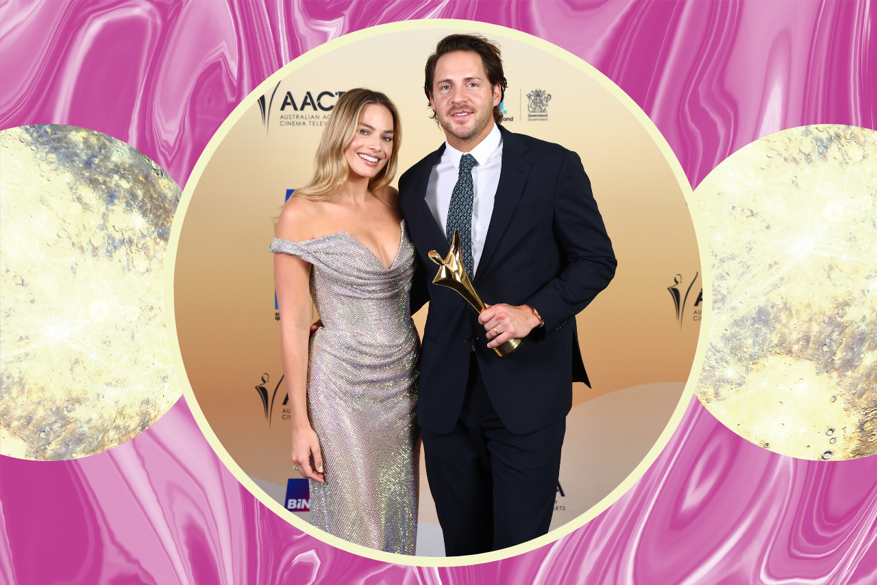 Margot Robbie and Tom Ackerley