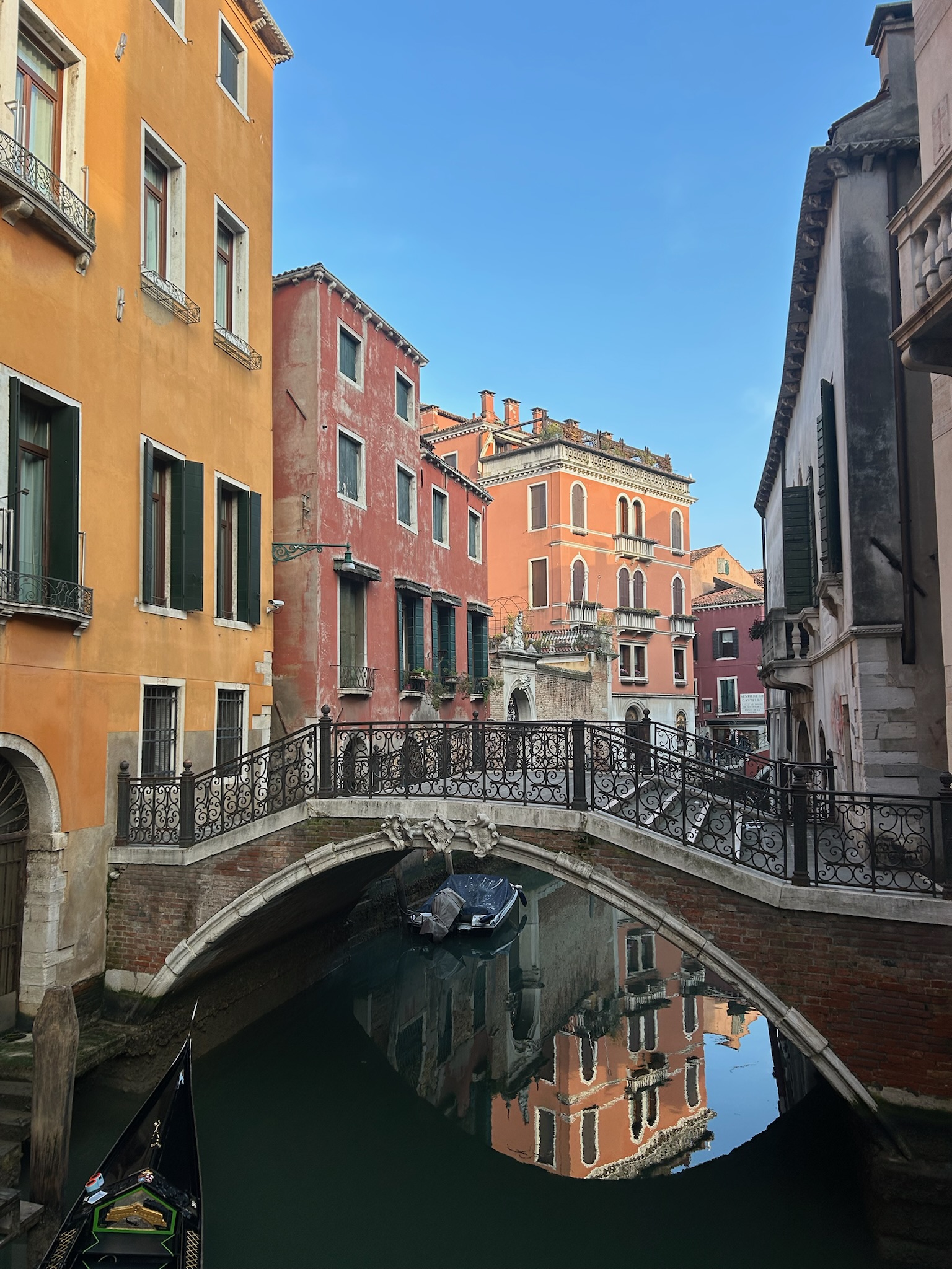 canals in Venice, Italy