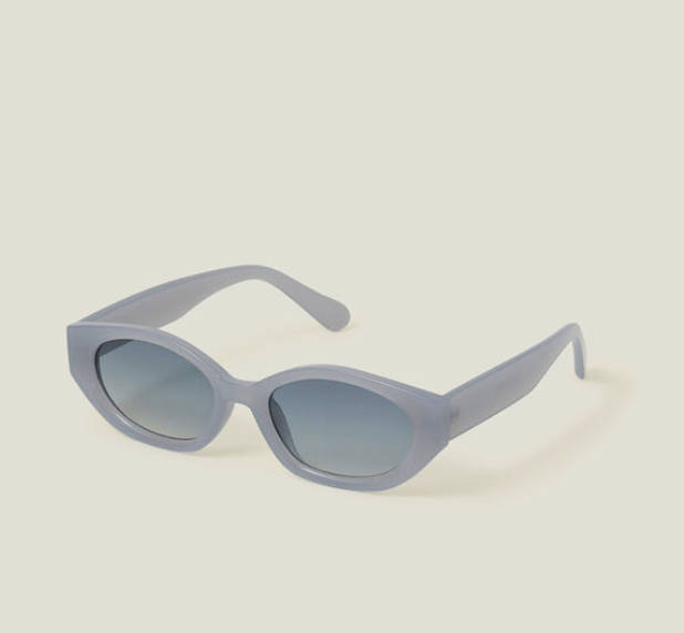 Accessorize Crystal Oval Sunglasses