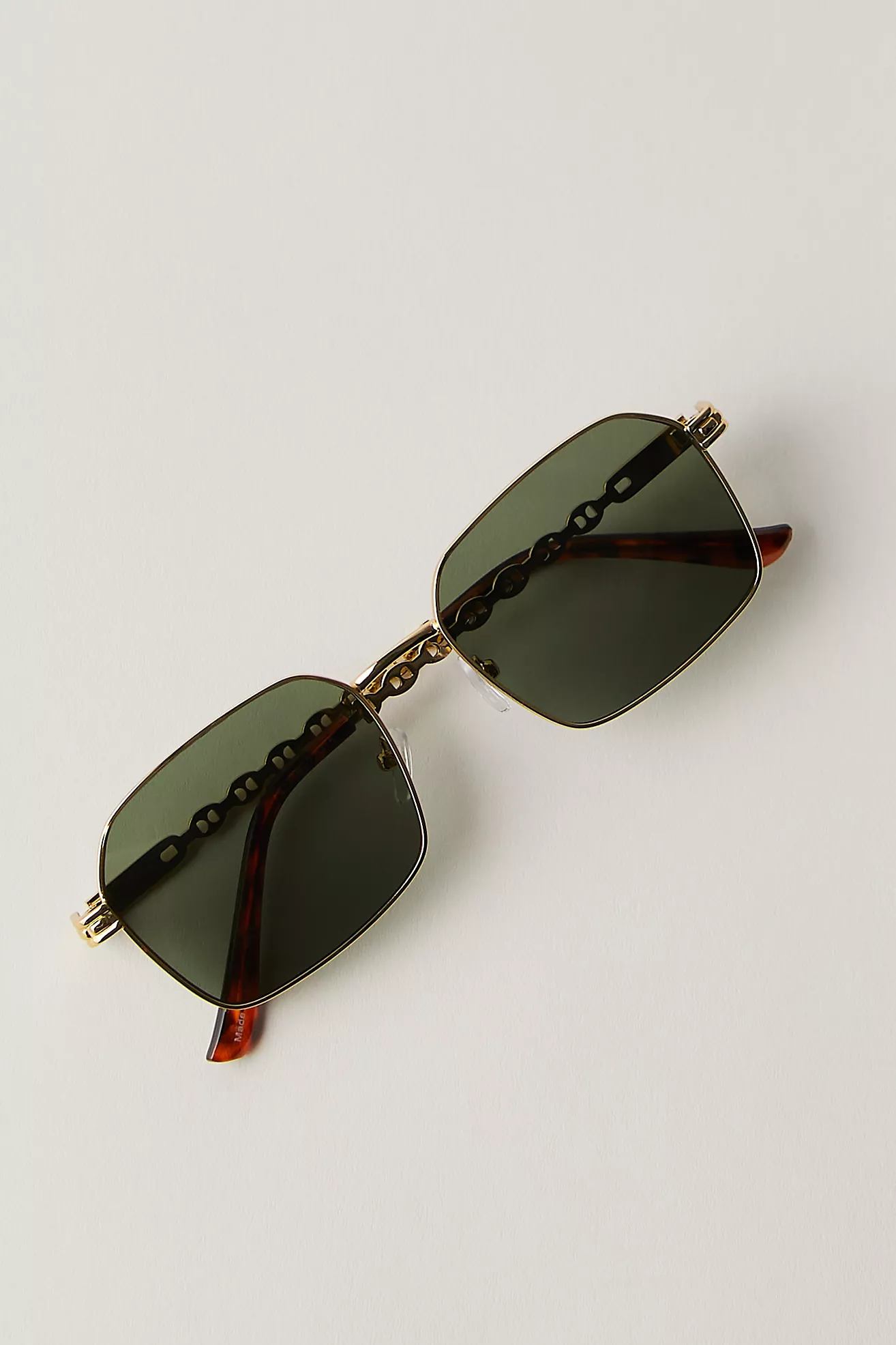 Rhythm Metal Square Sunglasses