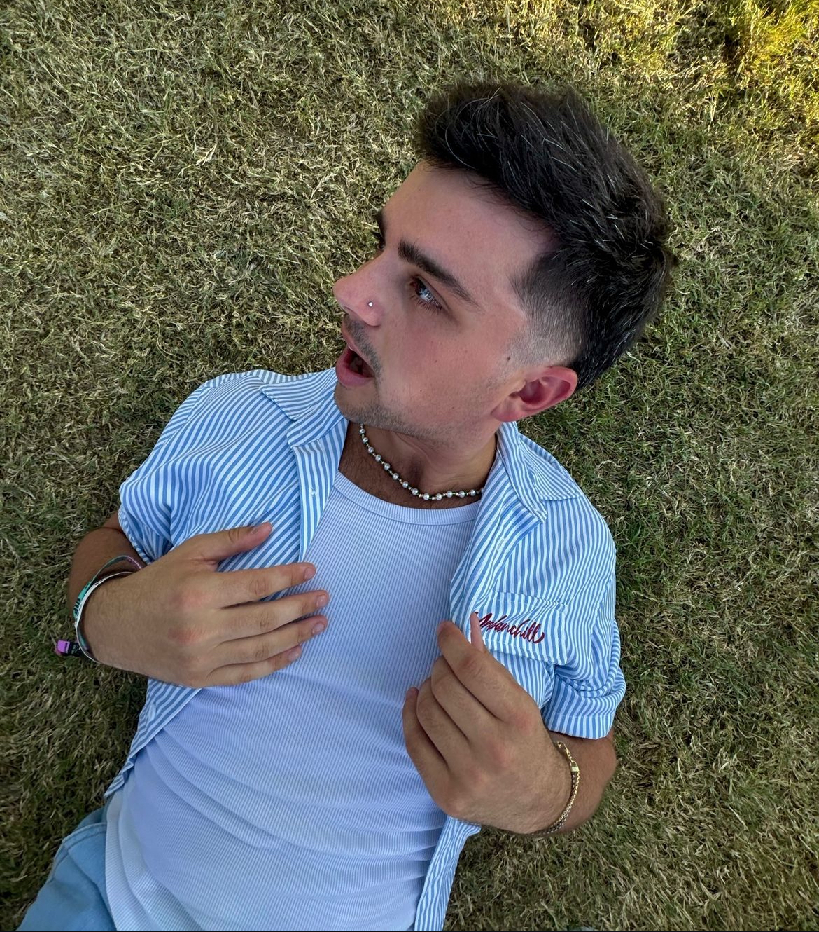 Ford sanders at a music festival