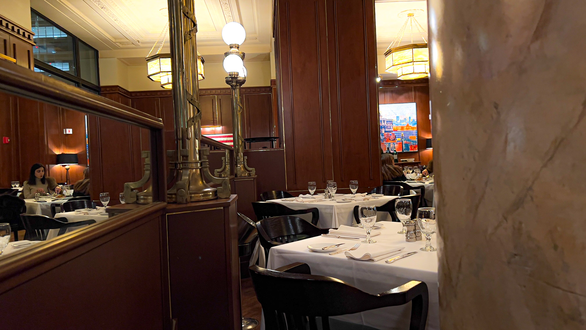 photo of atmosphere at grill 23, boston MA