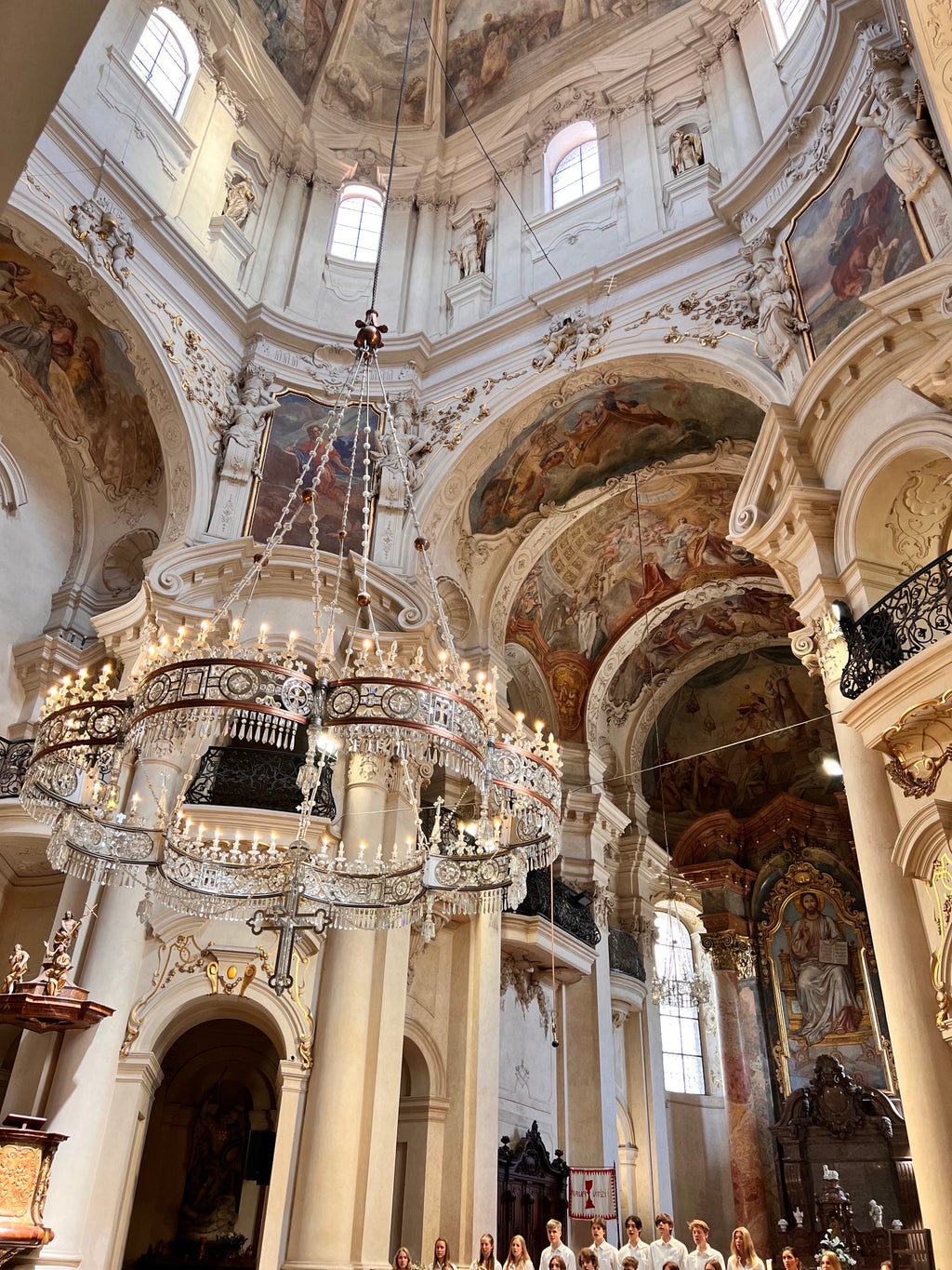 A beautiful church in Prague, Czech Republic.