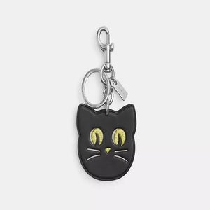 coach cat bag charm