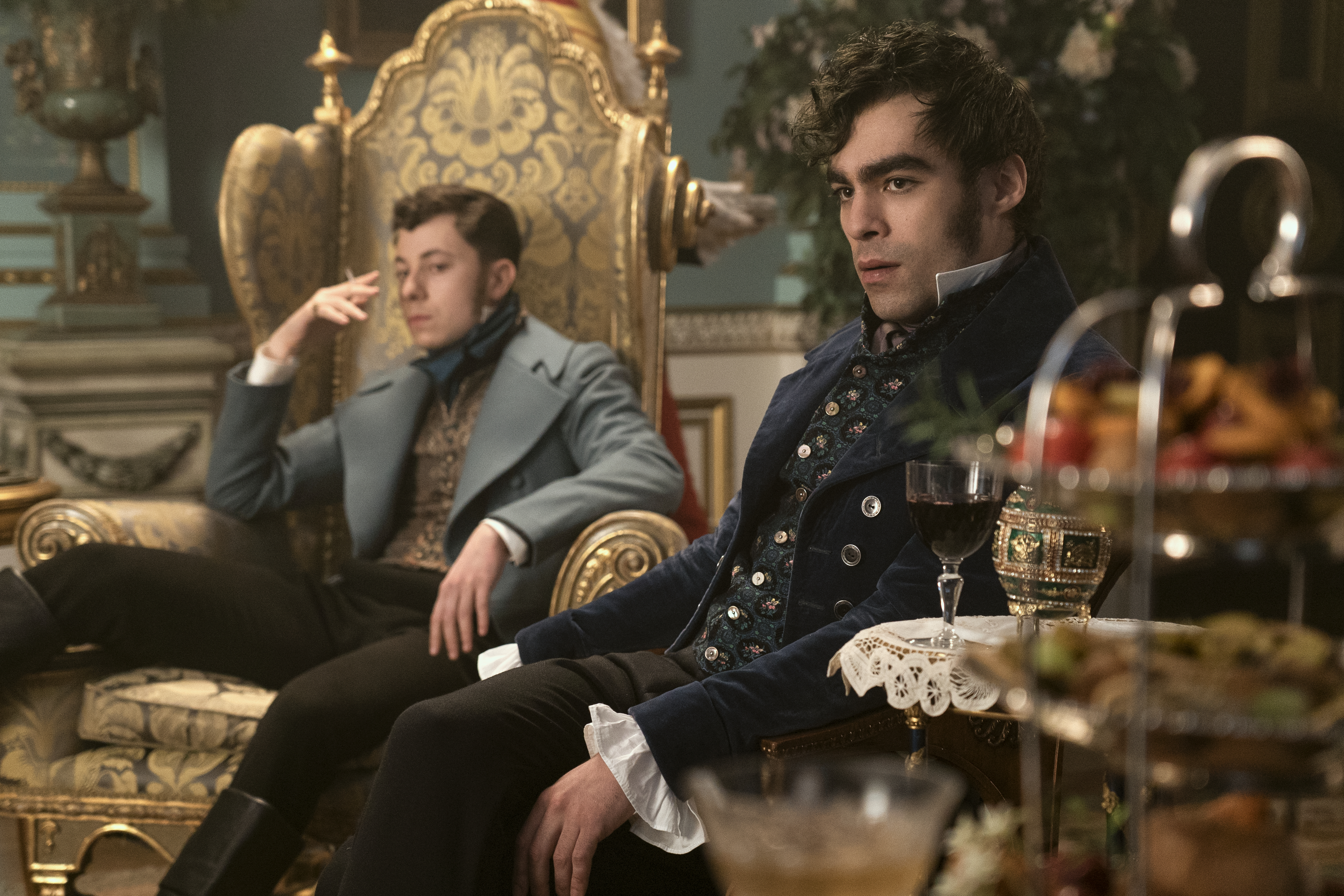 the royal children in \'queen charlotte: a bridgerton story\'