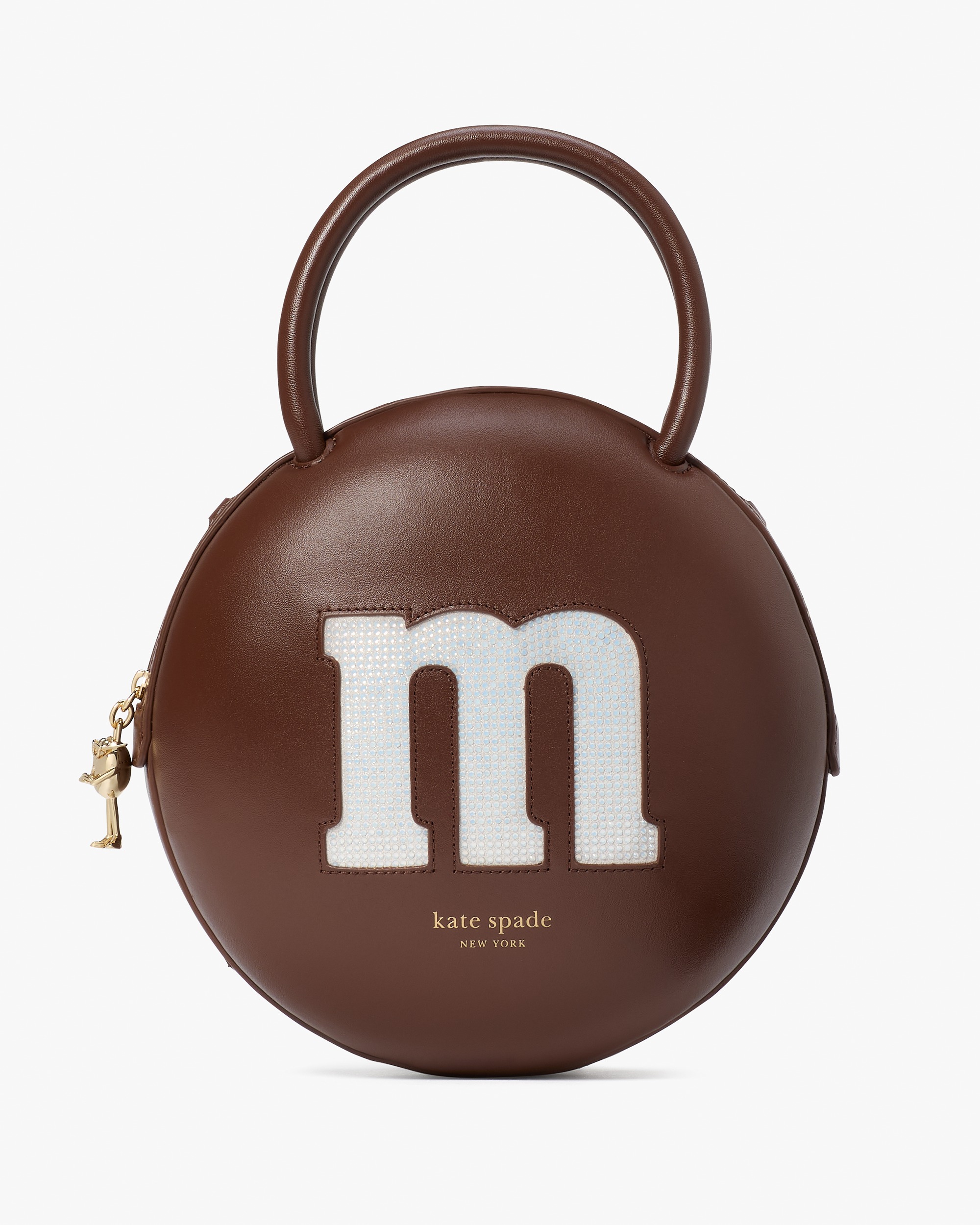M&MS x kate spade new york Embellished Smooth Leather 3D Crossbody