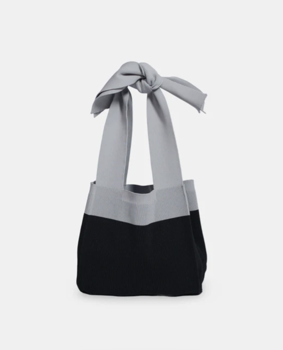 Atacz open tie tote bag