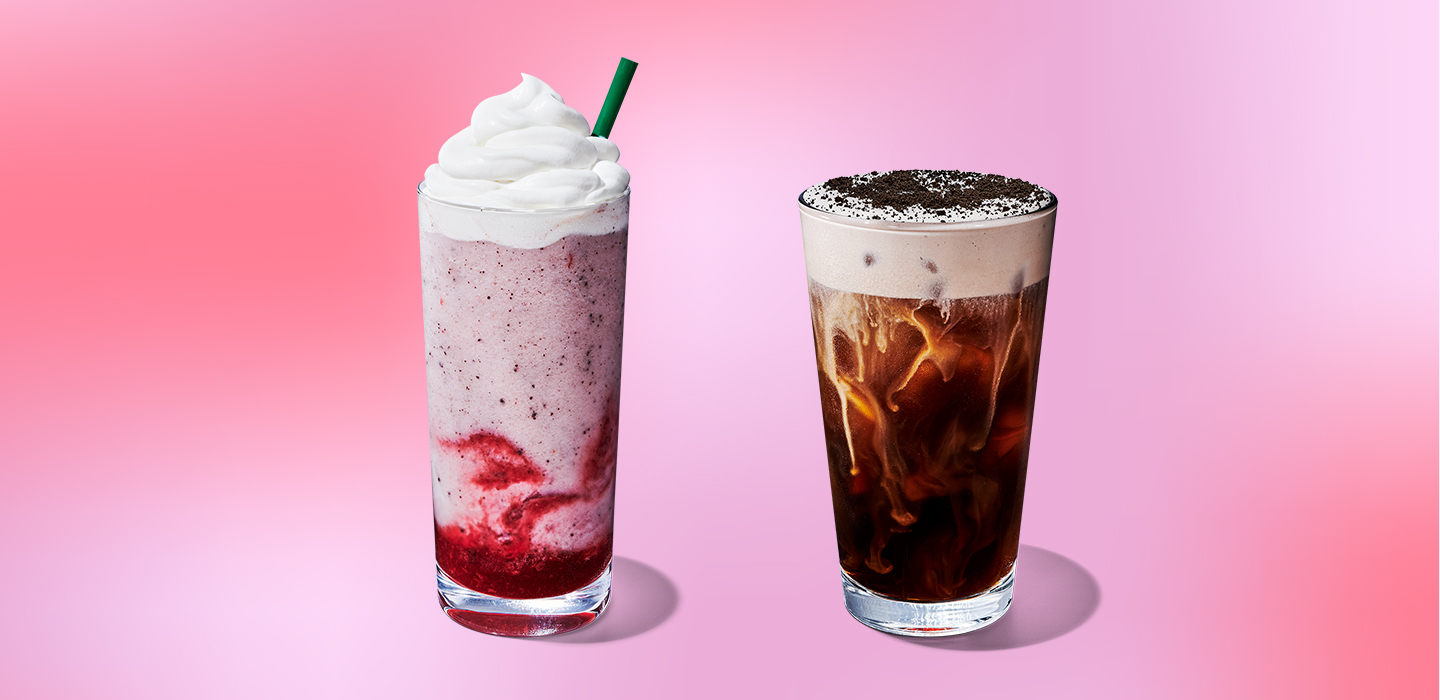 Starbucks Valentine\'s Day drinks