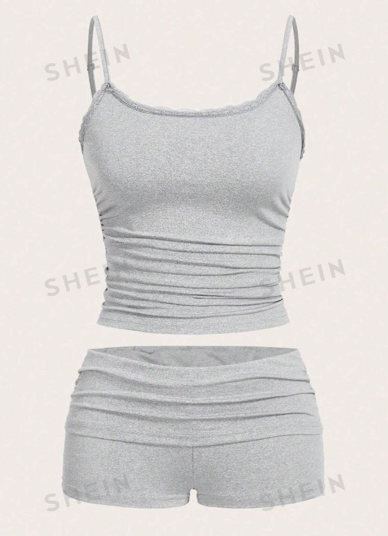SHEIN EZwear 2-PieceCami & Shorts Set