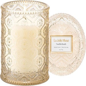 la jolie muse vanilla candle