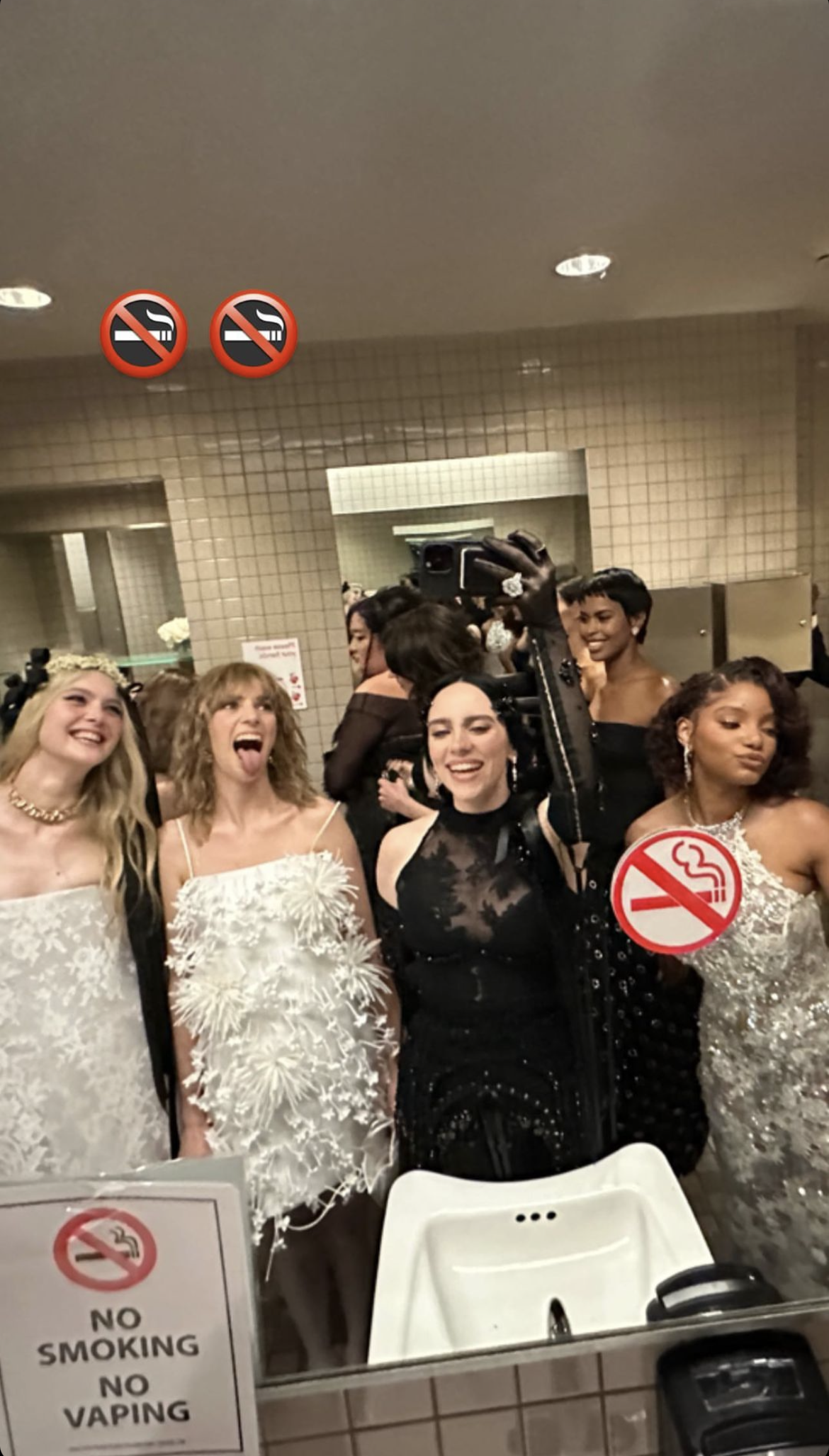 elle fanning, maya hawke, billie eilish, and halle bailey at the 2023 met gala