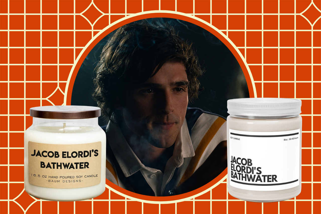 jacob elordi as felix catton in \'saltburn\' / \"jacob elordi\'s bathwater\" candles