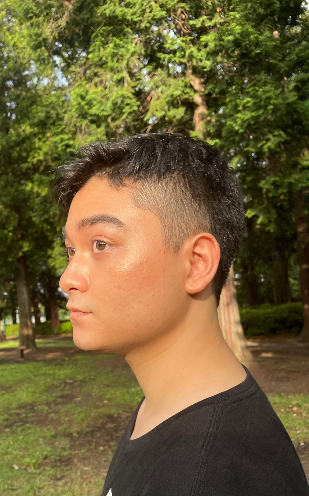 men makeup june shion side profile forestjpg by Amanna Coy