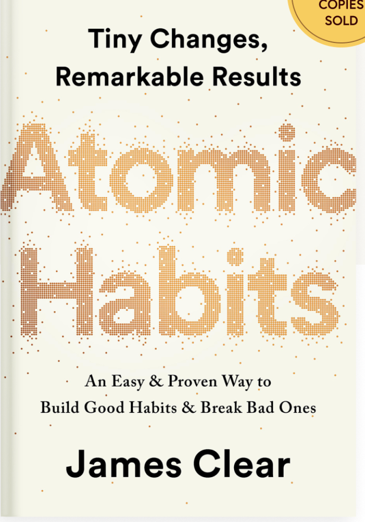 Book cover atmoic habits