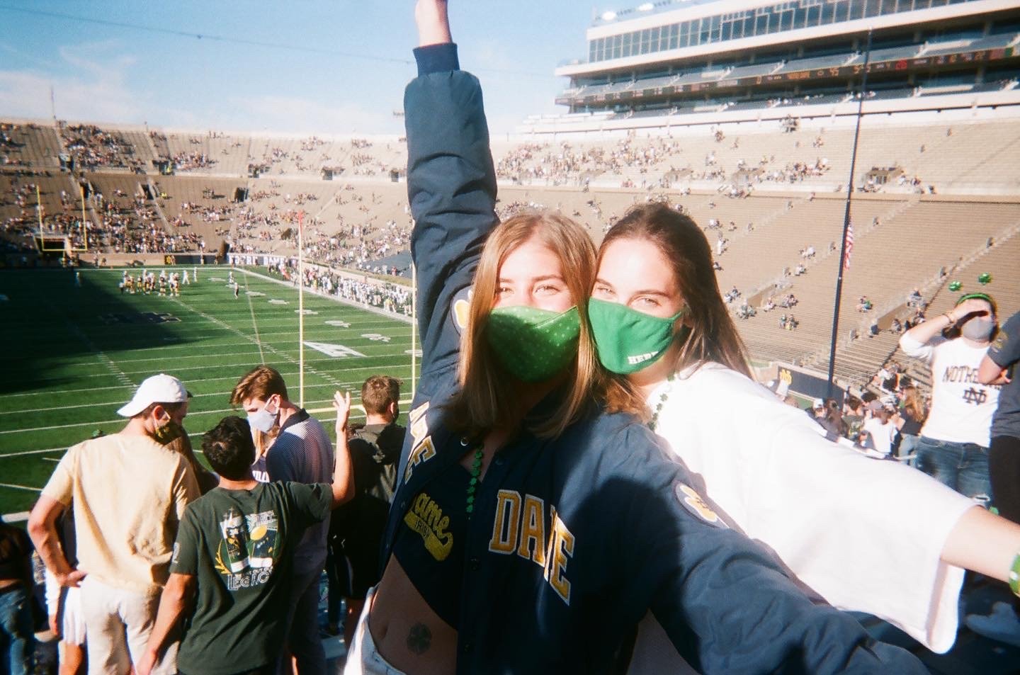 Notre Dame game day by Sara Robinson?width=698&height=466&fit=crop&auto=webp&dpr=4