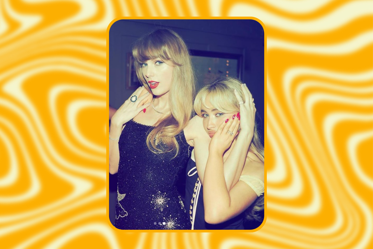 Taylor Swift and Sabrina Carpenter