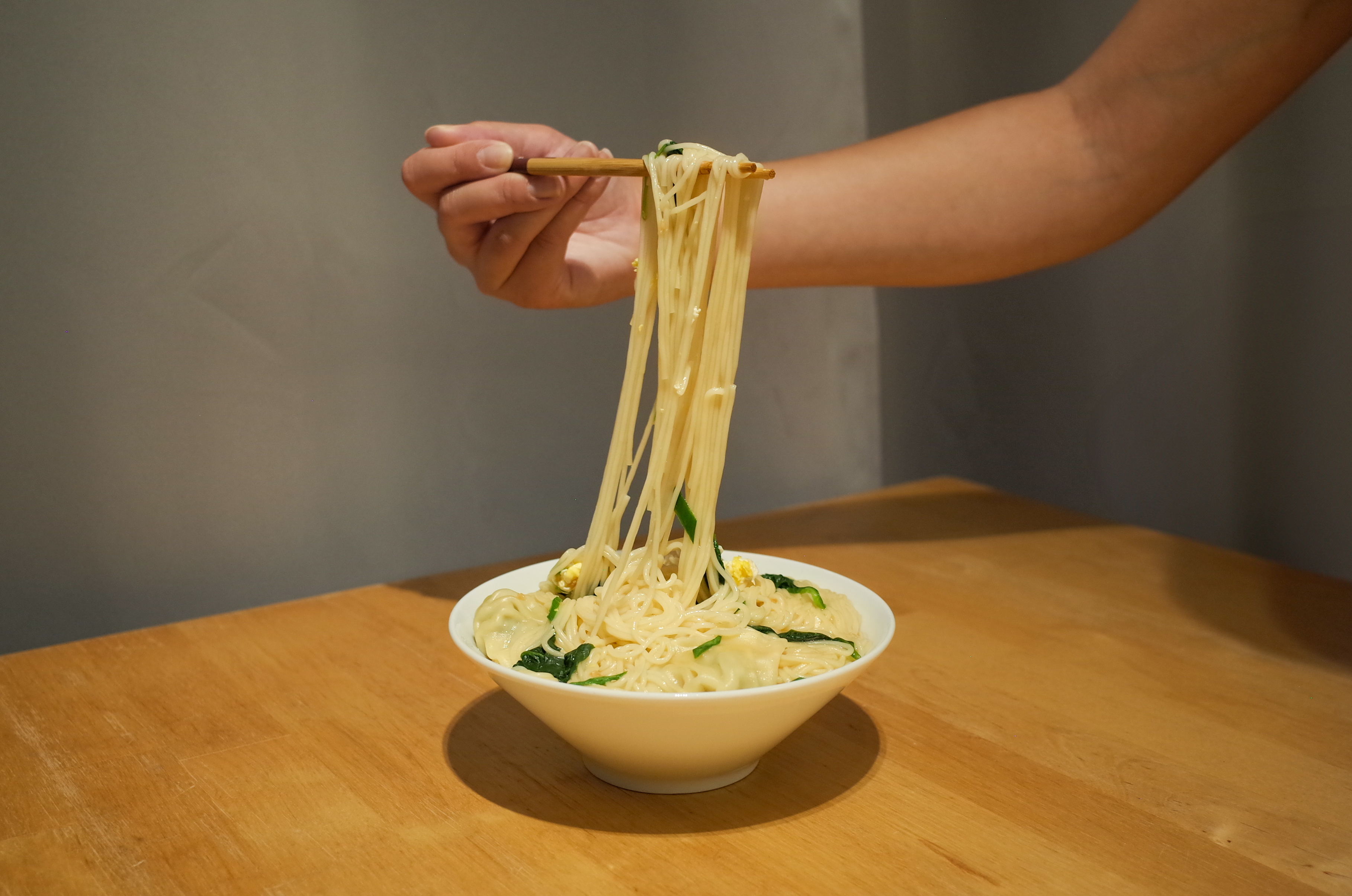 Finished noodle dish made from recipe