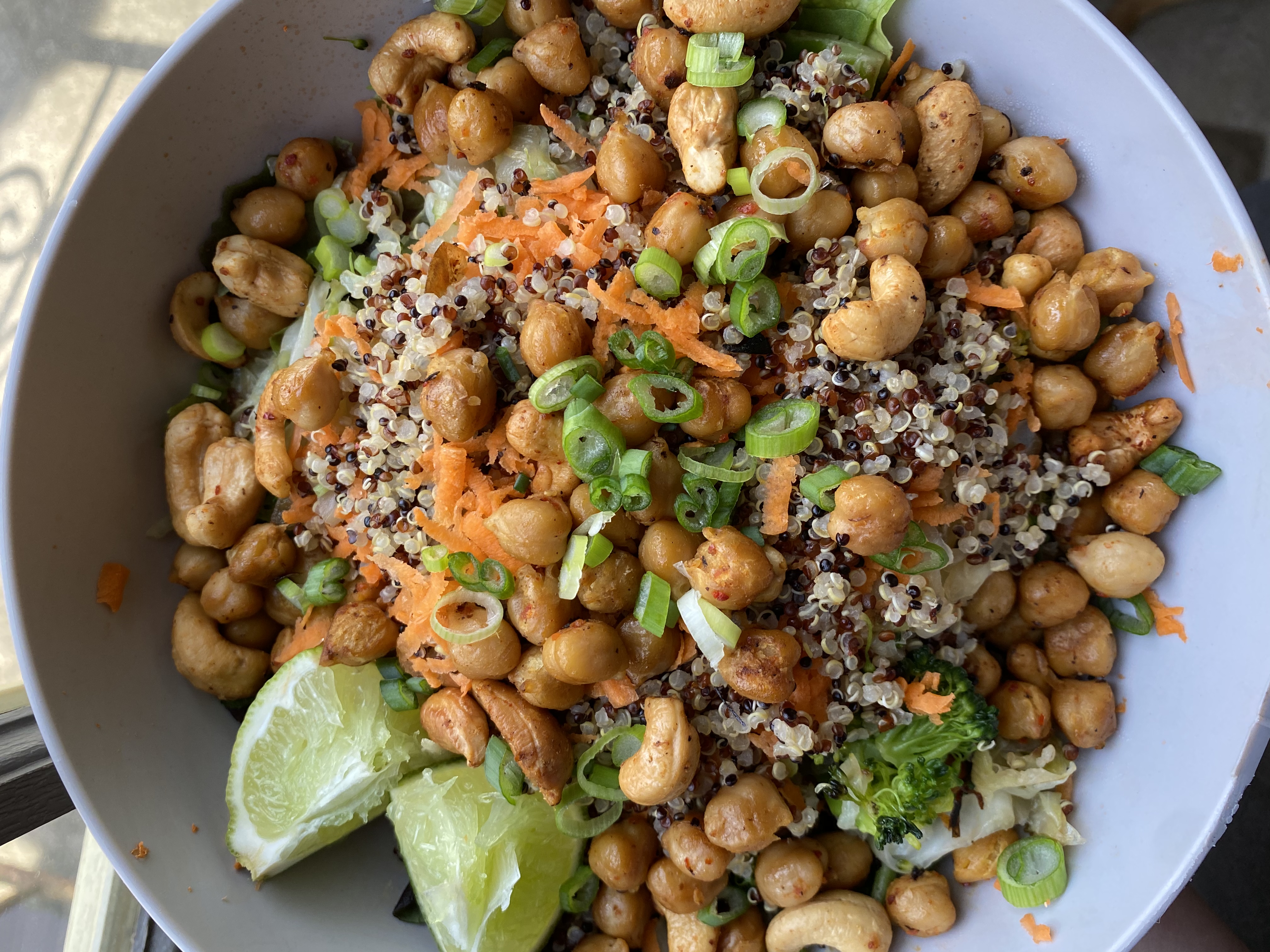 rice and chick pea bowljpg by Kelsey Gallagher