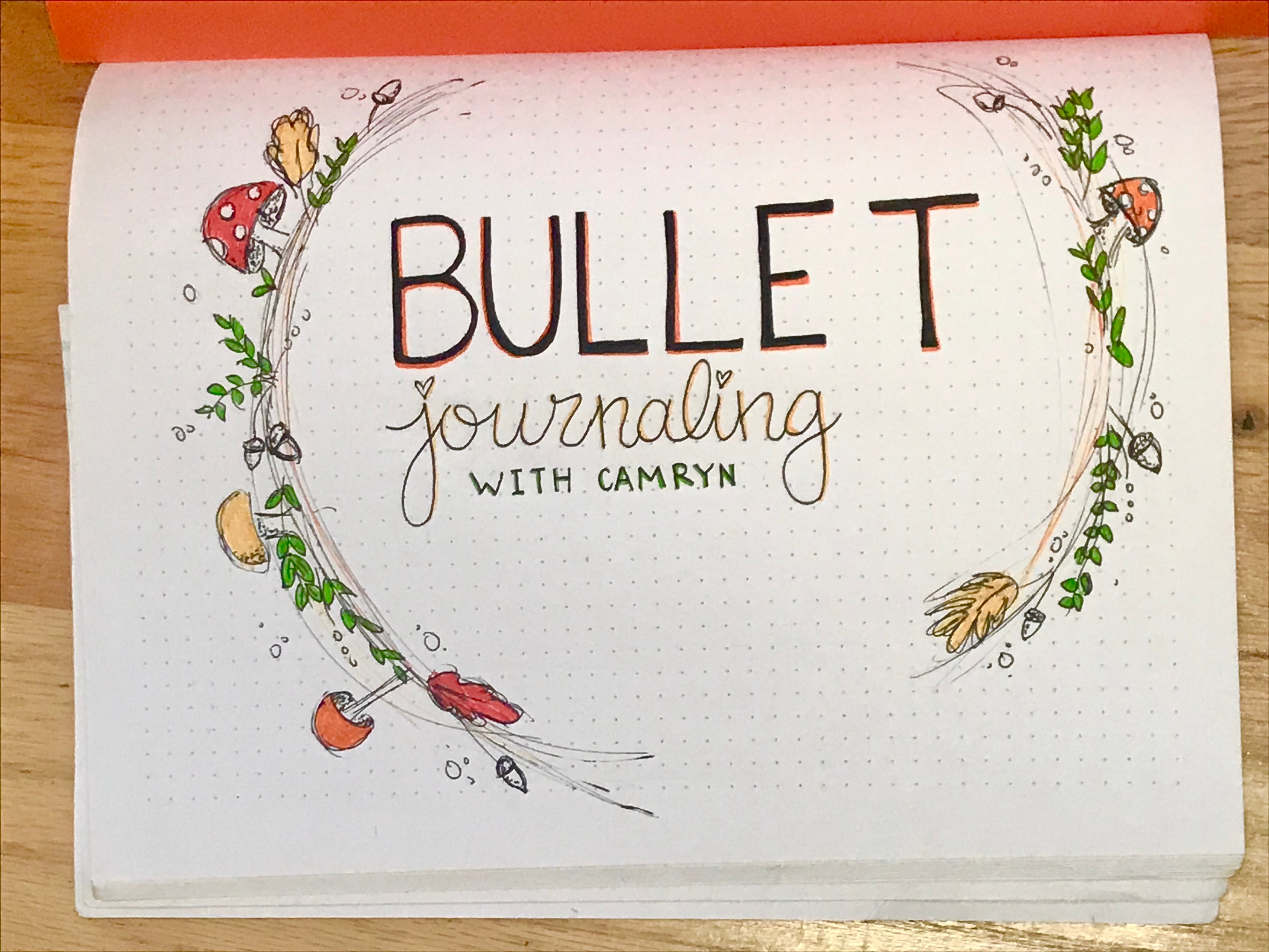 Bullet journal cover page by Camryn Chernick?width=698&height=466&fit=crop&auto=webp&dpr=4