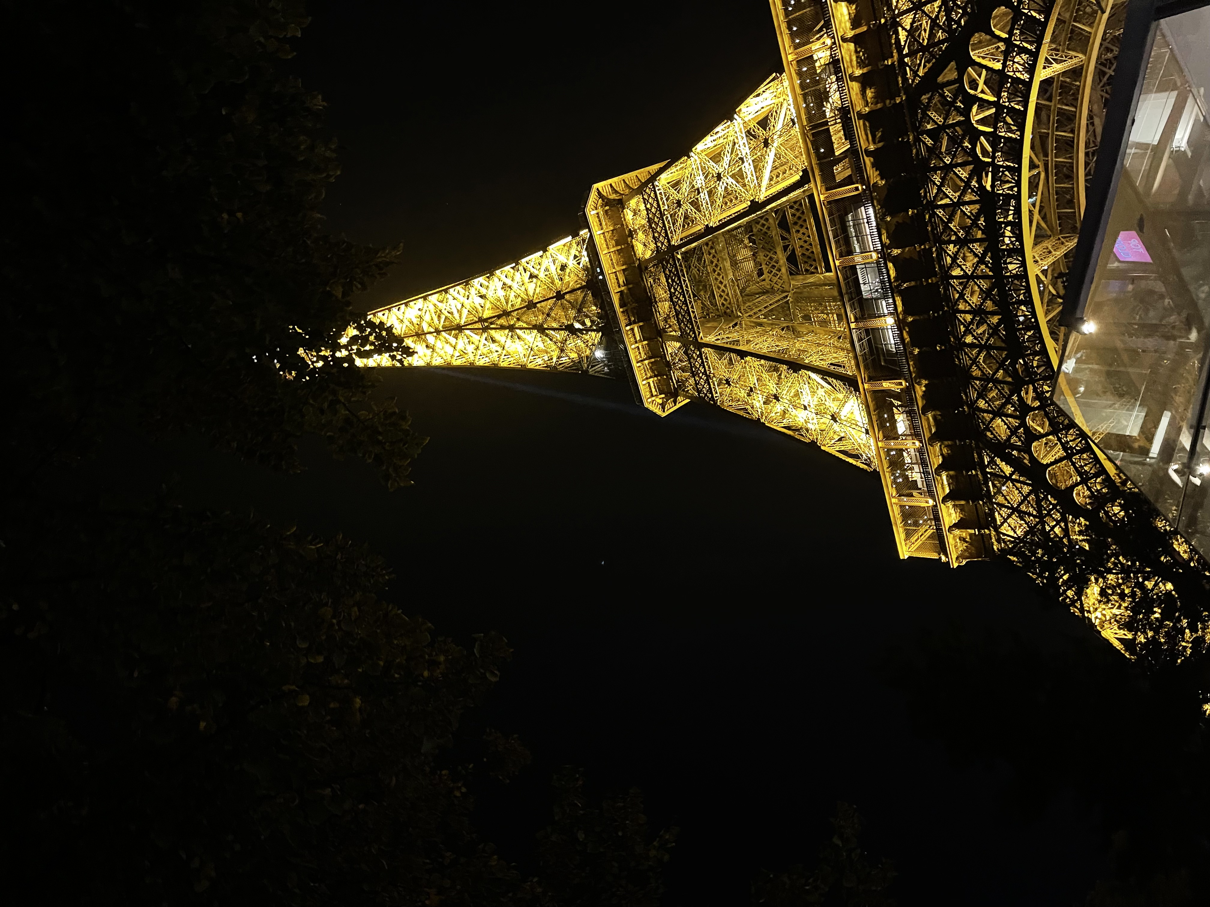Eiffel Tower at night