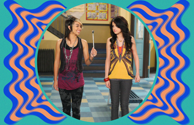 alex and stevie from \'wizards of waverly place\'