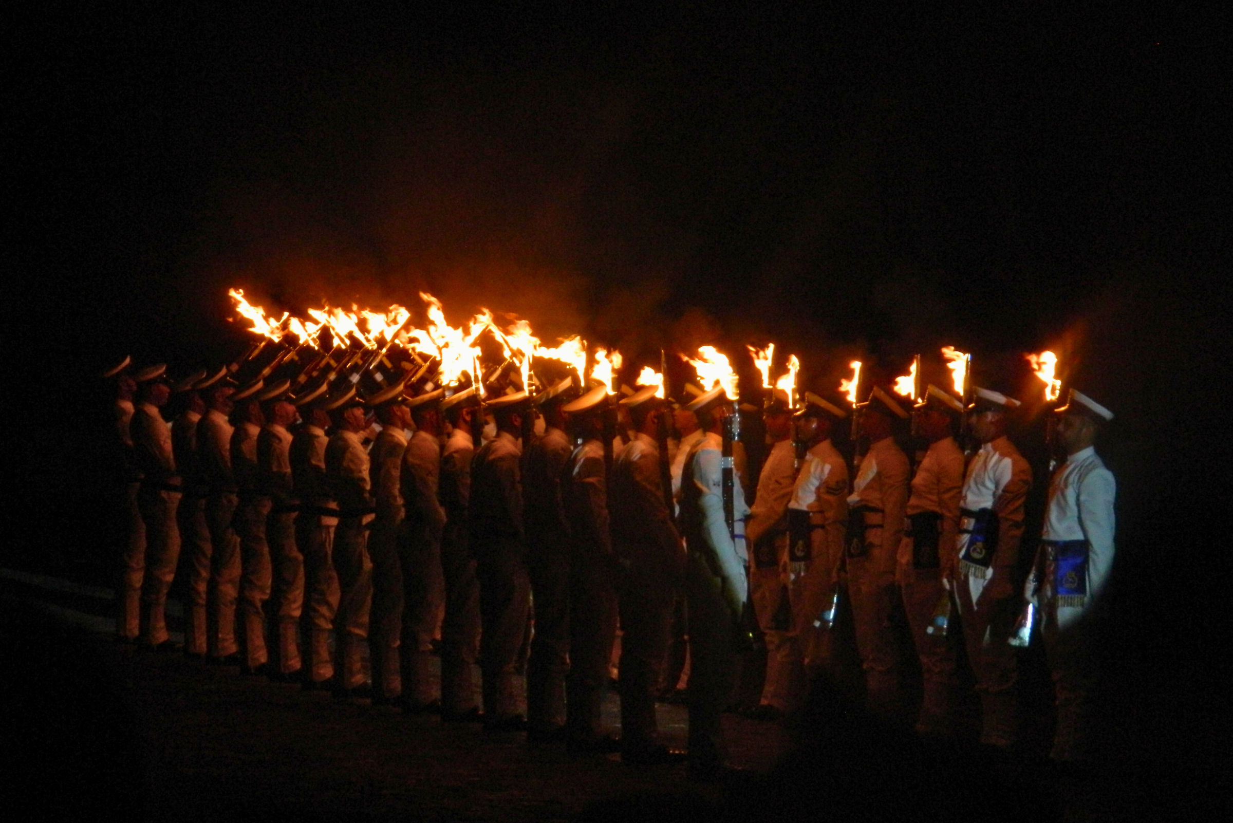 Tattoo Ceremony at Gateway of India by the Indian Navy.