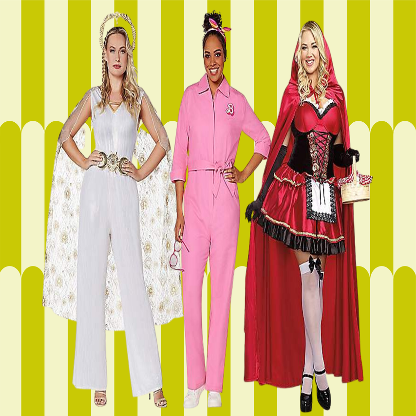 Pink ladies costume spirit halloween discount