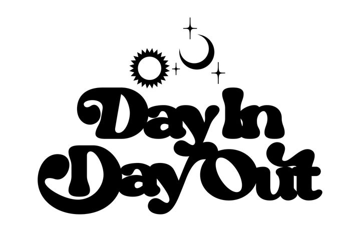 Day In Day Out B&W logo
