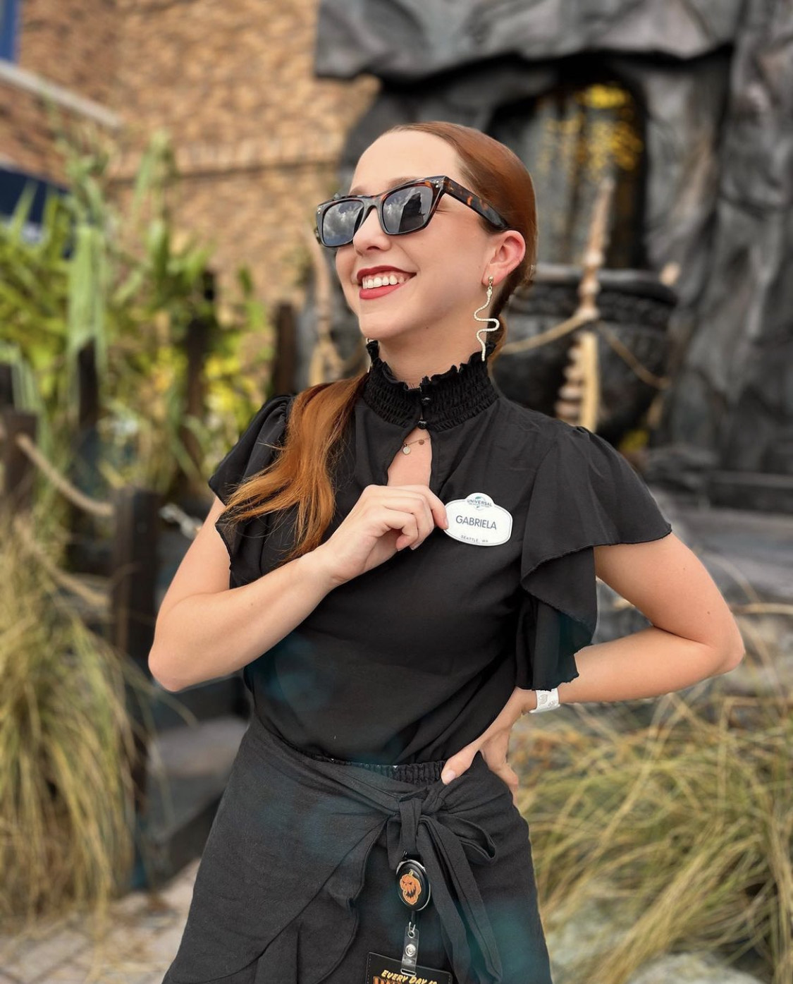 Gabriela as an Entertainment Coordinator for Halloween Horror Nights