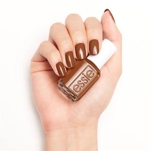 essie brown nails