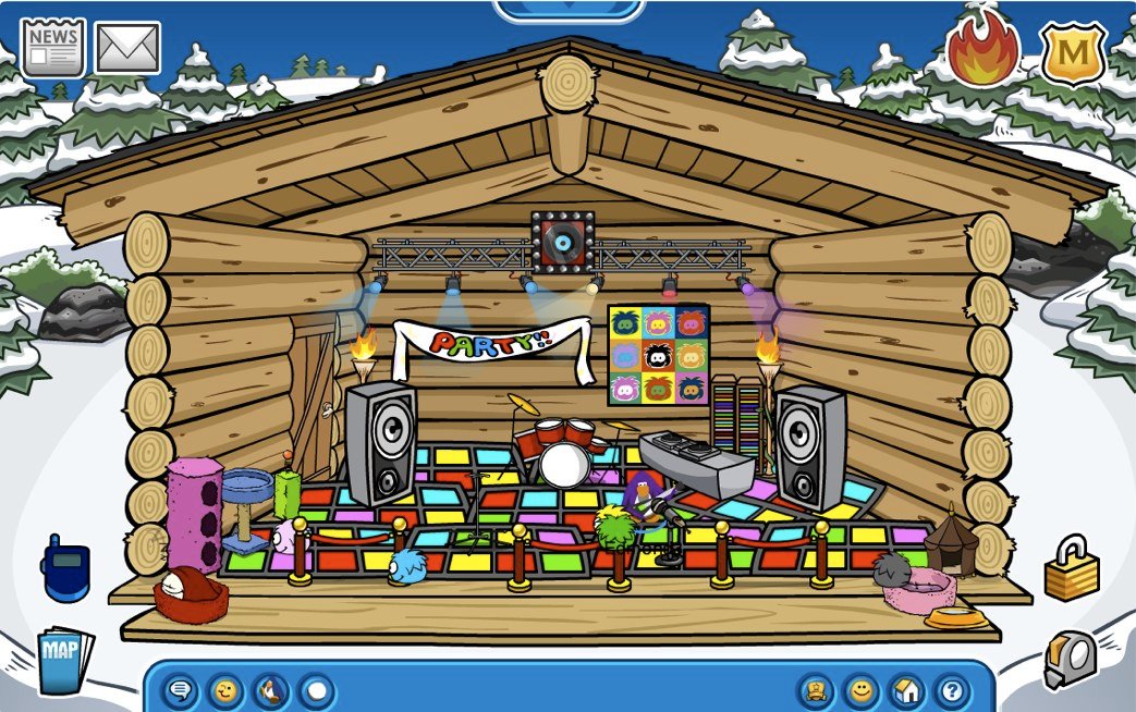 Club penguin disco