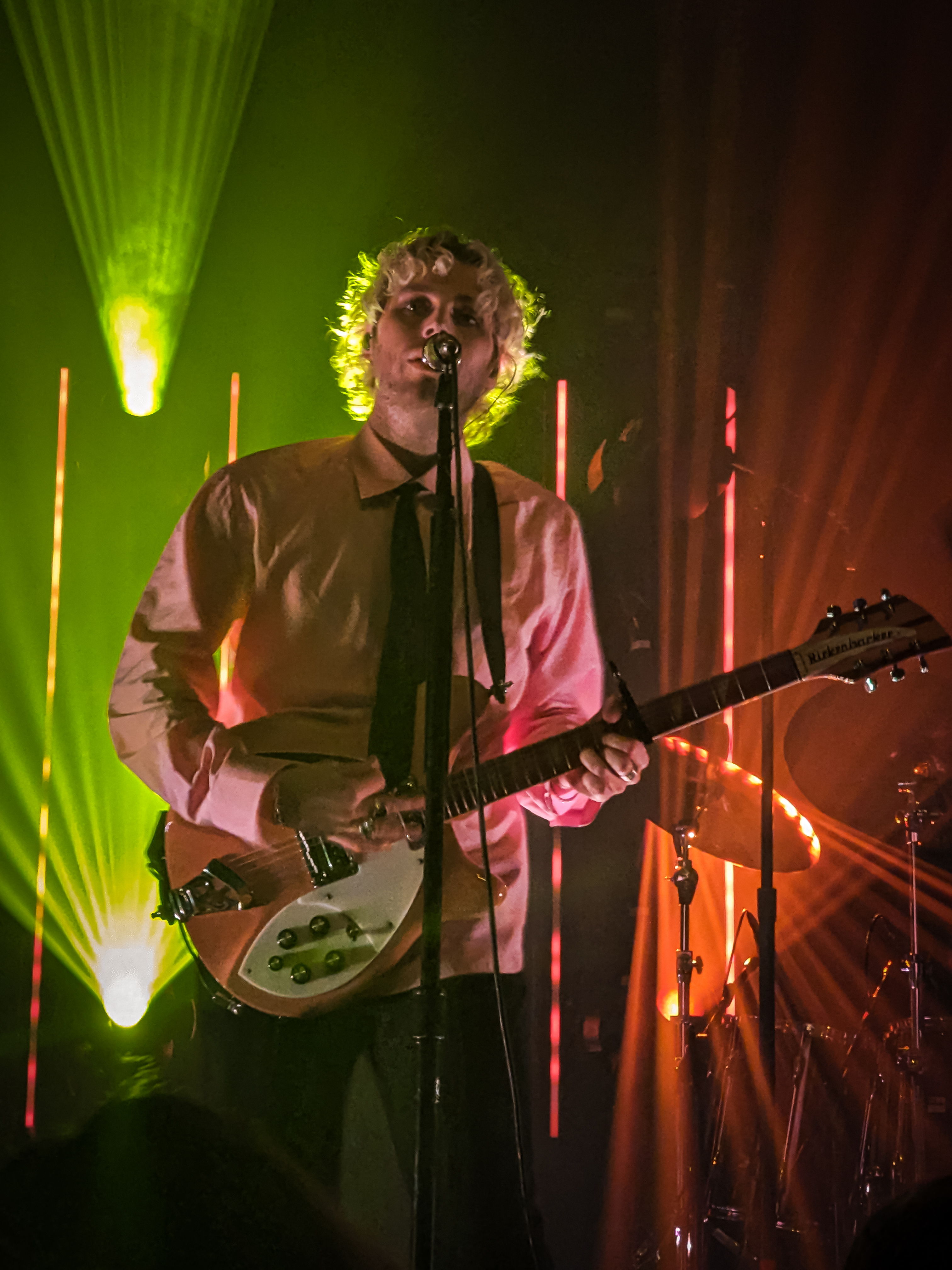 Luke Hemmings of 5 Seconds of Summer Band at Boston Calling Music Festival 2024