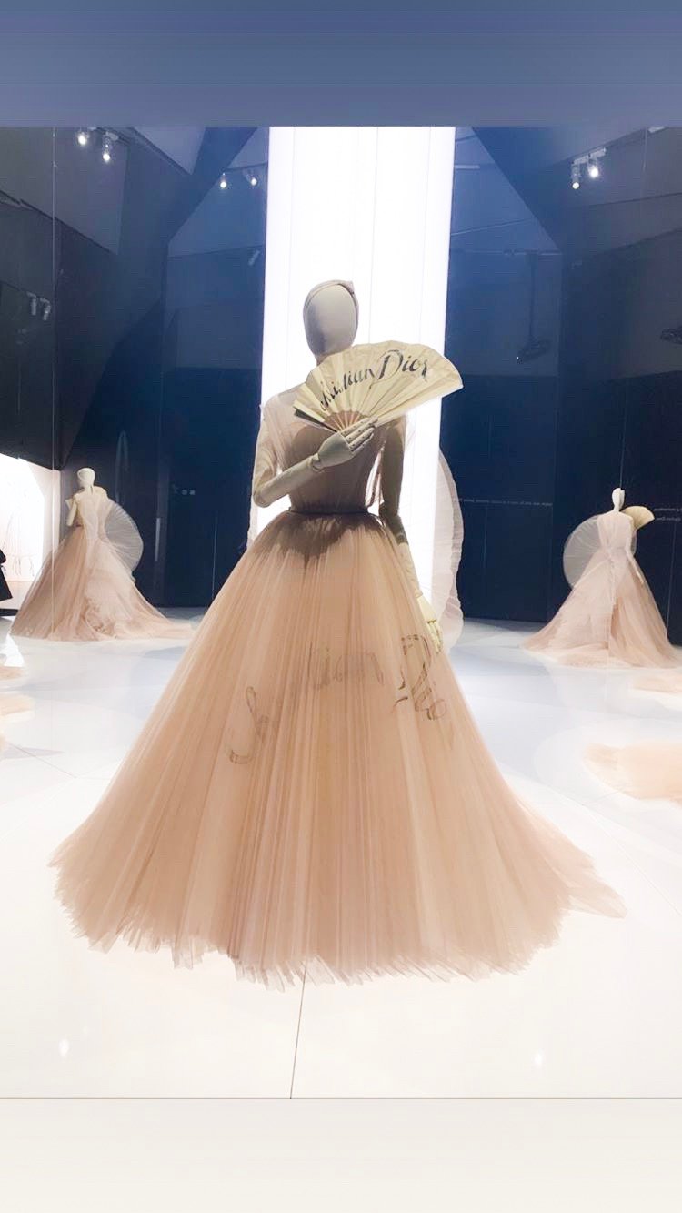 Picture from Christian Dior\'s exhibition in London, England.