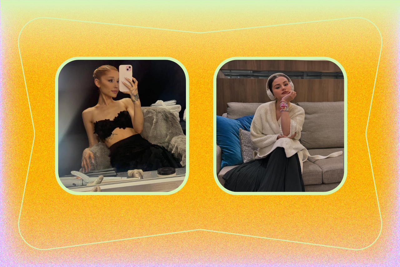 Ariana Grande and Selena Gomez