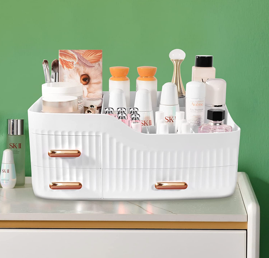 white makeup organizer mothers day gift ideas under $40