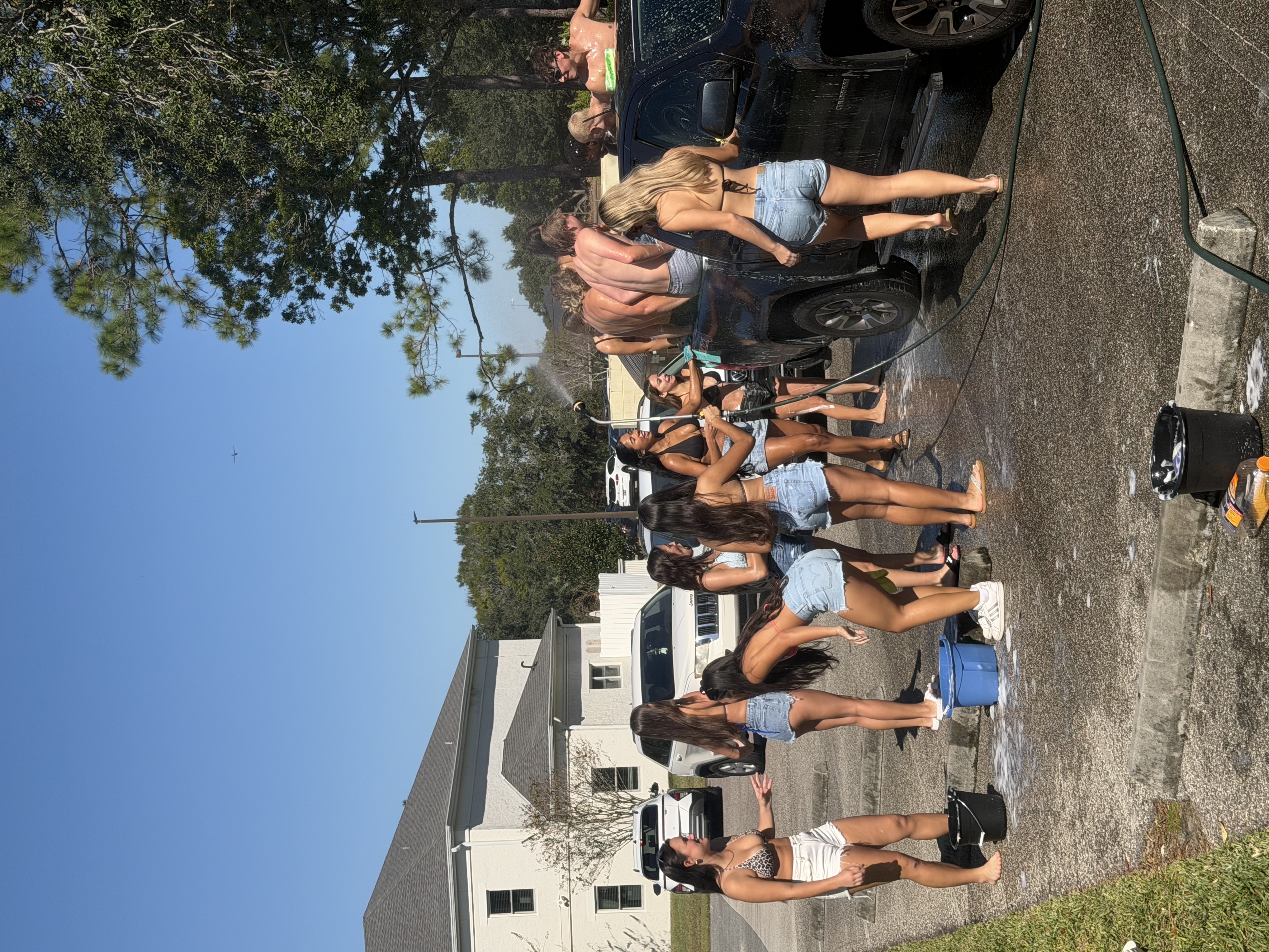 Car wash at Alpha Xi Delta UCF