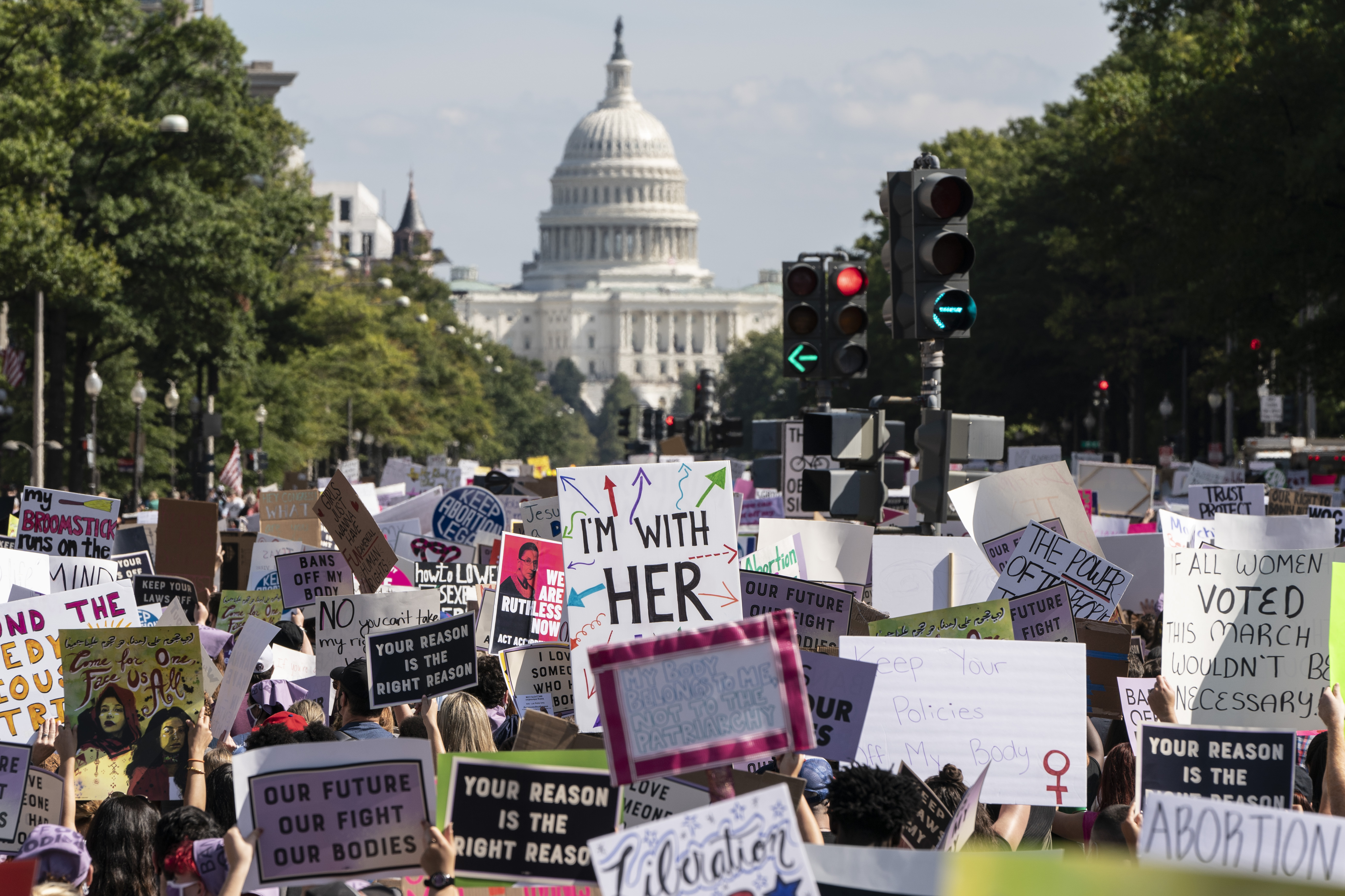 abortion rights protest dc