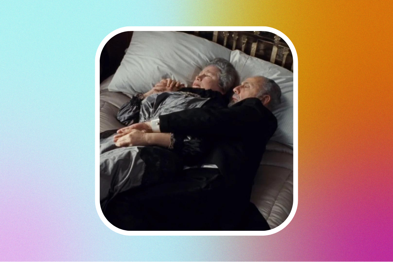 titanic couple in bed