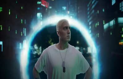 Eminem in his new mv \"Houdini\"