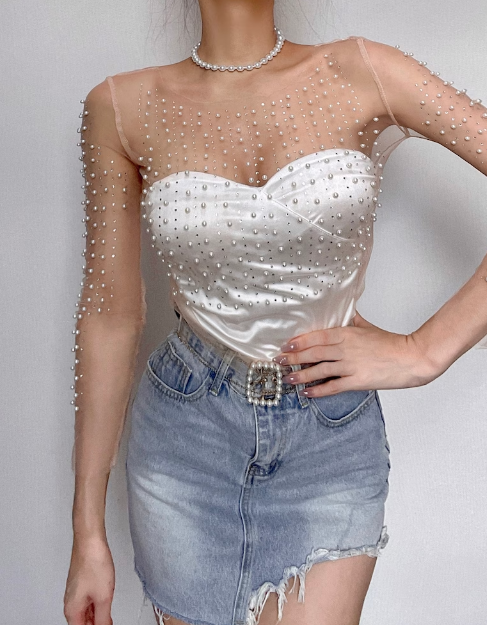 see through top