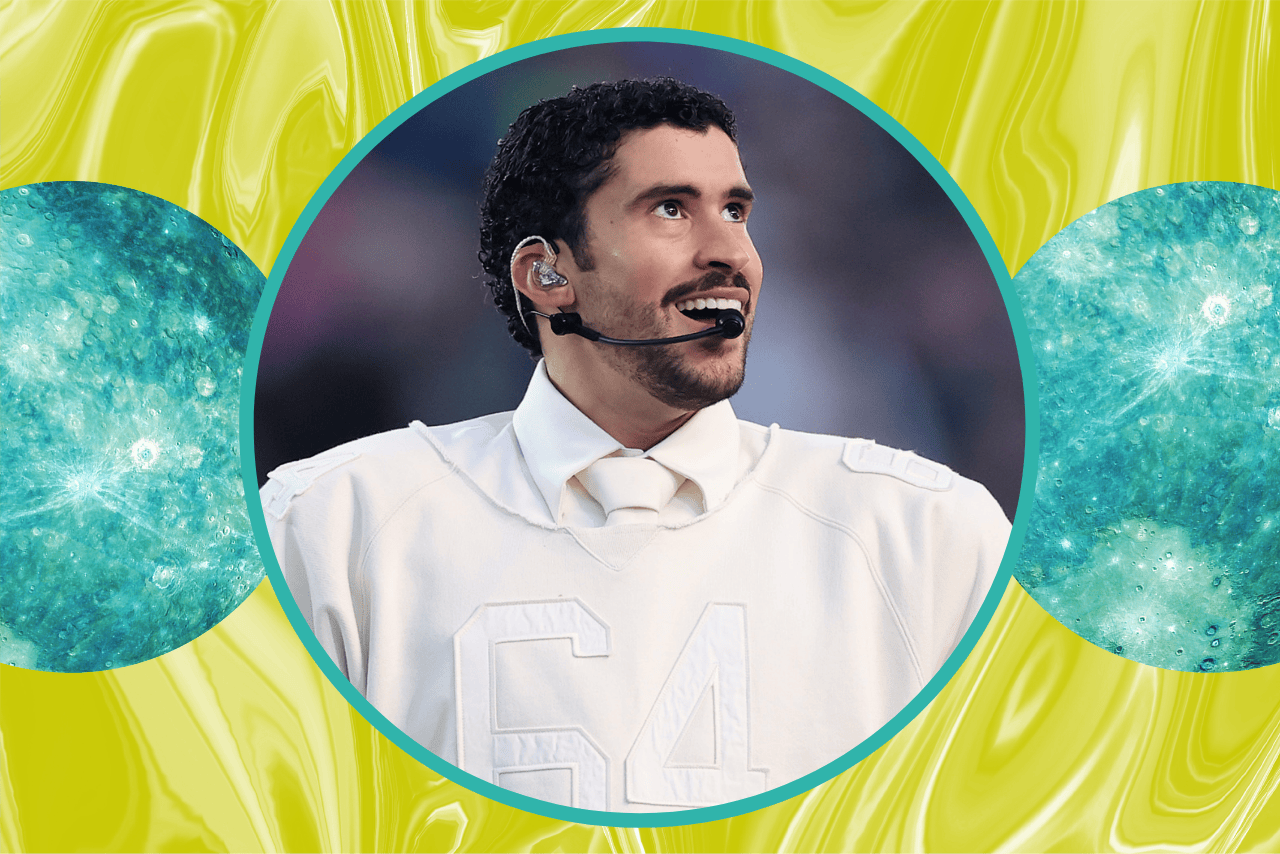 bad bunny super bowl outfit