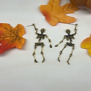 ZeffirStore Skeleton Earrings