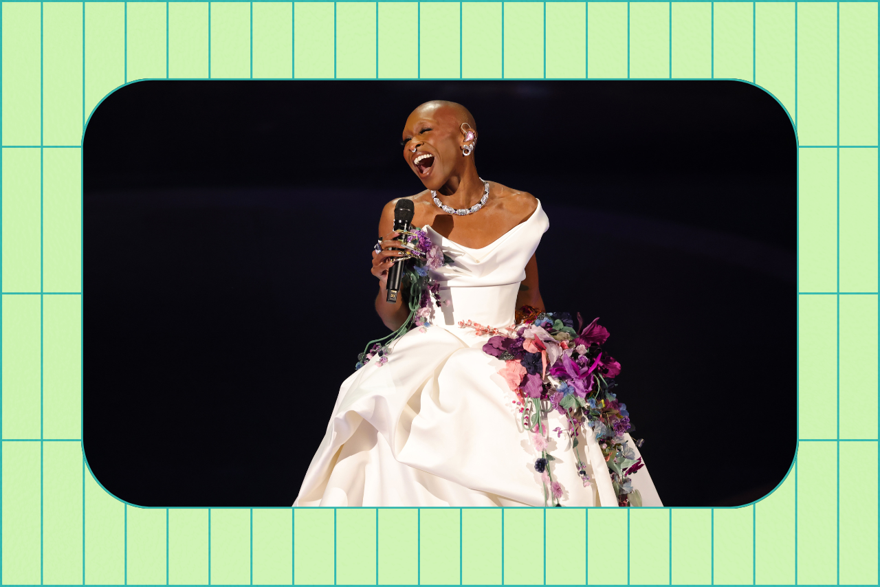 cynthia erivo performing at the 2025 oscars